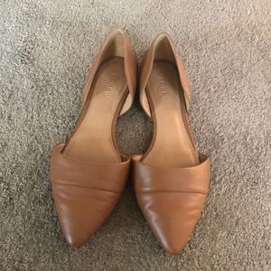 ✨ J.CREW - d’Orsay Brown Flats